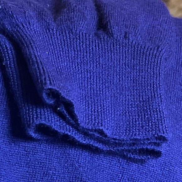 Club Room Retro Wool Sweater Purple XL - Picture 5 of 6